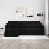 SOFA Kavč Črna Splošne dimenzije: 228 x 134 x 80 cm (Š x G x V), (5000145665) | Shoptok.si