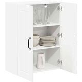 vidaXL Stenska kuhinjska omarica Bela 60 x 31 x 80 cm Konstruiran les | Shoptok.si