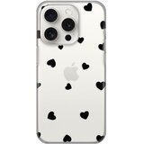  Torbica silikonska print skin za iphone 15 pro 6.1 hearts Cene