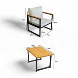 Hanah home Set baštenskog nameštaja CPT5543 70 | ePonuda.com