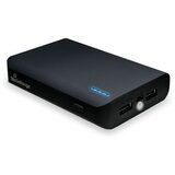 Mediarange Mobilni punjač I Powerbank, s LED svjetiljkom, 8.800mAh, 2xUSB-A, crni , MR752 | shoptok.hr