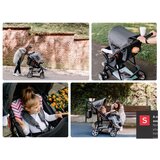 Lionelo dječja kolica EMMA PLUS siva + torba za mamu, 5g JAMSTVA | shoptok.hr