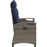  Vrtna klupa s jastukom 105 x 60 x 112 cm čelik | Eponuda.com