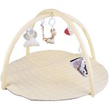  Edukativna podloga za igru za bebe s lukovima, igračkama i kontrastnom knjigom, 80 cm | shoptok.hr