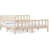 Furnova Posteljni okvir iz trdnega lesa 200x200 cm, (21934948) | Shoptok.si