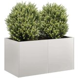 vidaXL Vrtna sadilica antracit 80x40x40 cm od nehrđajućeg čelika | shoptok.hr