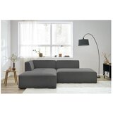 Bobochic Paris Tamno siva kutna garnitura (s lijevim kutom/u obliku slova L) Megeve – | shoptok.hr