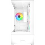 Sharkoon Kućište gaming, MK6 RGB White mATX, ventilator 3x120mm | Eponuda.ba