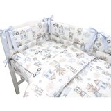 MimiNu Posteljina set 5 elem. Pilot Blue (za krevetić 120x60 cm) Cijene