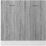  Spodnja omarica siva sonoma 80x46x81,5 cm inženirski les, (20824159) | Shoptok.si