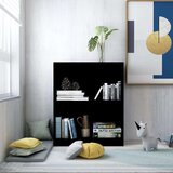 vidaXL Polica za knjige crna 60 x 24 x 74,5 cm od konstruiranog drva | shoptok.hr