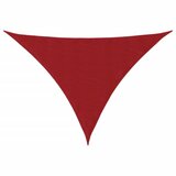  Jedro protiv sunca od tkanine trokutasto 3,5x3,5x4,9 m crveno | shoptok.hr