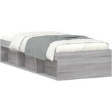 vidaXL Okvir za krevet boja hrasta 75x190 cm mali za jednu osobu | shoptok.hr