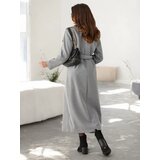Resti Women's Maxi Coat with Tie | Shoptok.si