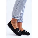 Boto Women's Suede Loafers Black Si Passione | shoptok.hr