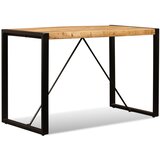  Blagovaonski Stol Masivno Grubo Obrađeno Drvo Manga 120 cm | shoptok.hr