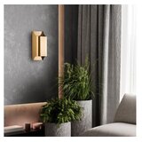Opviq Zidna lampa Bera-15312, 15x30x11cm, IP20, Zlatna boja | Eponuda.ba