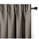 Sivorjava zatemnitvena izolacijska zavesa 140x245 cm Pleat –