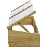  Staklenik od impregnirane borovine 100 x 50 x 35 cm | shoptok.hr