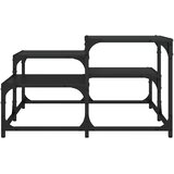  Stolić za kavu crni 68x68x40 cm od konstruiranog drva | Eponuda.ba