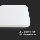  LED plafonsko svetlo za kupatilo sa senzorom LED/36W/230V IP44 4000K 42x42 cm + daljinski upravljač | Eponuda.com