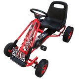 vidaXL Rdeči Go Kart na pedala z nastavljiv sedežem Cene