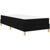  s opruga kutije s madracem Crna 90 x 200 cm tkanina | shoptok.hr