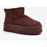 Kesi Brown suede shoes on the Corcoran platform | Shoptok.si