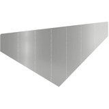  Ograda oko Travnjaka 4 pcs 100 x 45 cm Čelik Srebrna | shoptok.hr