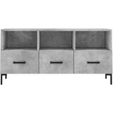 TV ormarić boja betona 102 x 36 x 50 cm od konstruiranog drva | shoptok.hr
