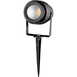  LED Spoljašnja lampa LED/12W/100-240V IP65 crna - zeleno svetlo | Eponuda.com