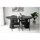 House Nordic Okrogla raztegljiva jedilna miza z dodatno ploščo z mizno ploščo v hrastovem dekorju ø 120 cm Osaka – | Shoptok.si