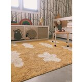 Lorena Canals Preproga iz bombaža Clouds - Mustard, Natural | Shoptok.si
