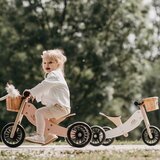 Kinderfeets drvena dječja guralica tiny tot plus 2u1 white | shoptok.hr