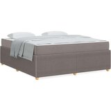  Posteljni okvir z vzmetnico Taupe 180 x 200 cm blago, (5000069802) | Shoptok.si