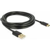 Delock kabel usb 2.0 a-c 3m črn 85209 | Shoptok.si