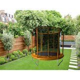 LEGONI Trampolin Aero sa zaštitnom mrežom, narančasti, 305 cm | shoptok.hr