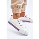 Boto Women's Low Sneakers With Jets White-Violet Demira | shoptok.hr