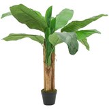  Umjetno stablo banane 9 listova 120 cm zeleno | shoptok.hr