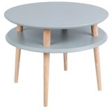 Ragaba Temno siva klubska mizica UFO, ⌀ 57 cm Cene