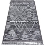 RugsX Preproge Preproga MAROC P657 Romi Cikcak, etno črna 140x190 cm Črna | Shoptok.si