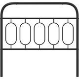  Metalno zamjensko uzglavlje crno 100 cm | shoptok.hr
