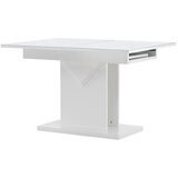Venture Home Pluto rastezljivi pravokutni blagovaonski stol 120 &amp;times; 90 cm, bijeli Slike