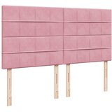  Krevet s oprugama i madracem ružičasti 180x200 cm baršunasti | shoptok.hr
