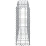  Lučne gabionske košare 9 kom 200x30x80/100 cm pocinčano željezo | shoptok.hr