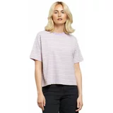 DEDICATED T-shirt Vadstena Rose Purple/Vanilla White