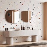  Foto tapeta - Classic Terrazzo on White Background 500x350 Vodootporna | shoptok.hr