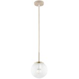Brilagi Luster na sajli STELLA 1xE27/60W/230V prečnik 15 cm bež/zlatna | Eponuda.com