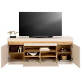 Modern Living Tv-element Samu, Kašmir, Barva Hrasta, Osvetlitev | Shoptok.si