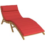  Jastuk za ležaljku crveni 180x60x4 cm od tkanine Oxford | shoptok.hr